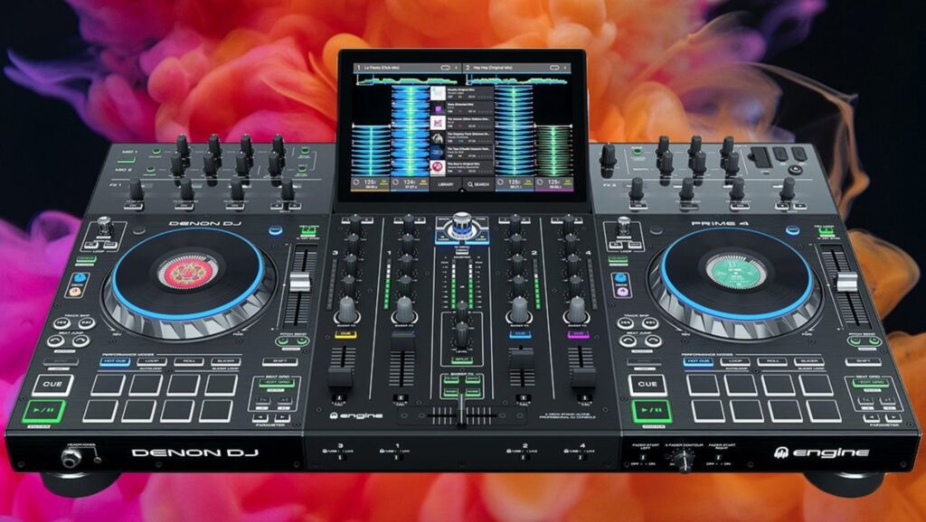 ban-denon-dj-prime-4- chinh-hang